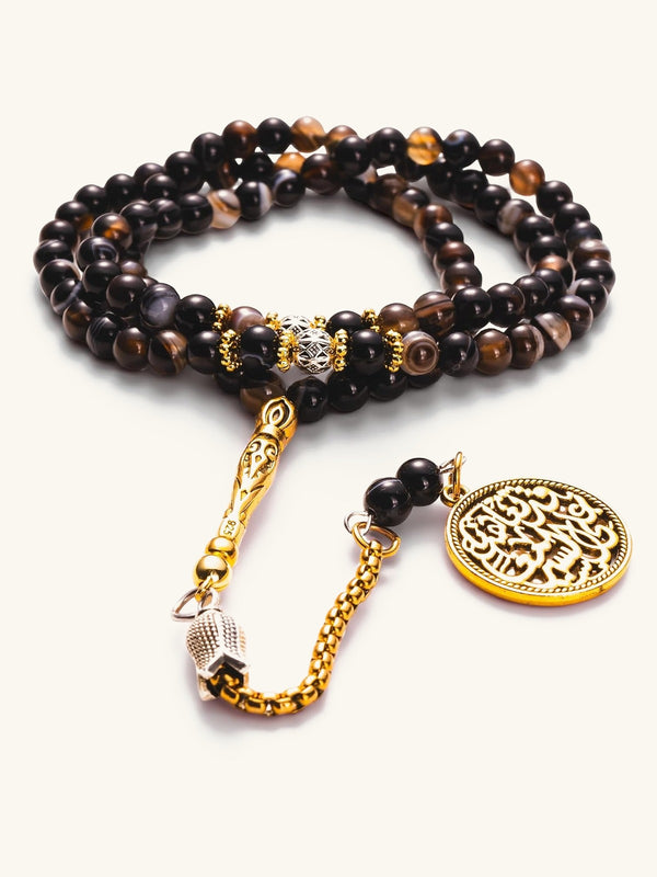 Agate Tasbih, 99 Beads