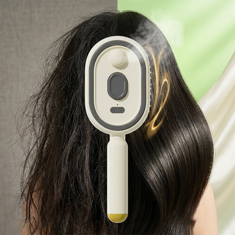Frizzy versus smooth hair result