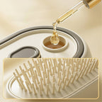 Filling the comb water tank with serum
