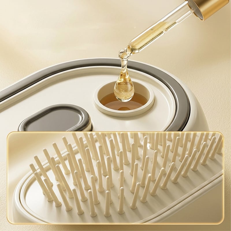 Filling the comb water tank with serum